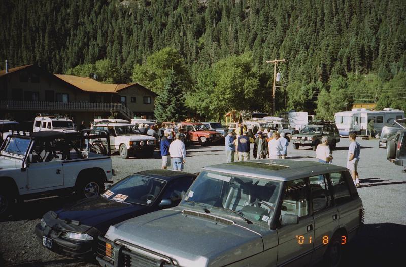 lot1 Rovers getting ready for trails in Ouray, Colorado.