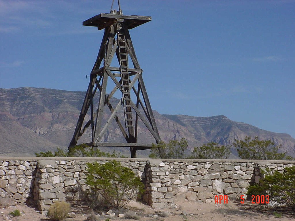 ranch1 The old windmill tower by the water tank.